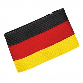 Spielführerbinde Nations, schwarz/rot/gelb